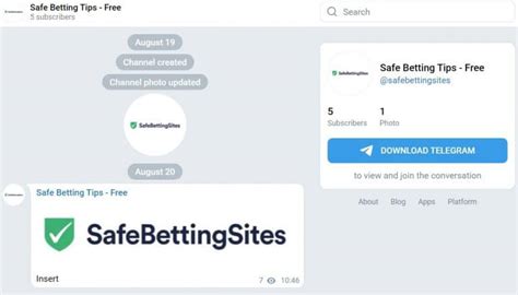 telegram football betting channels